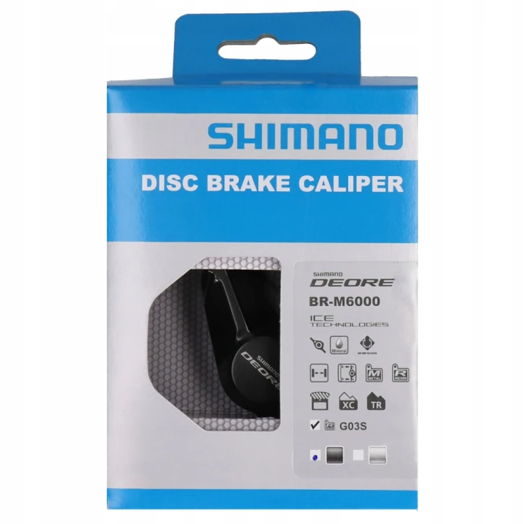 Zacisk hamulca tarczowego Shimano BR-M6000