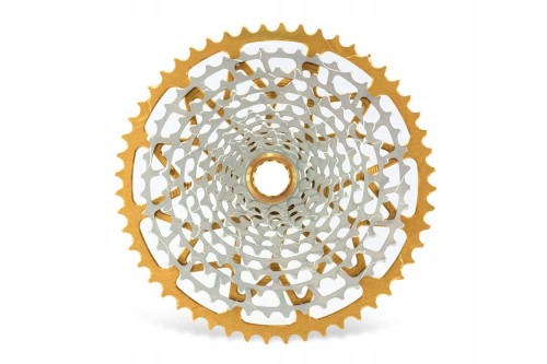 GARBARUK KASETA 12S 10–52T SHIMANO MICRO SPLINE GOLD – MTB