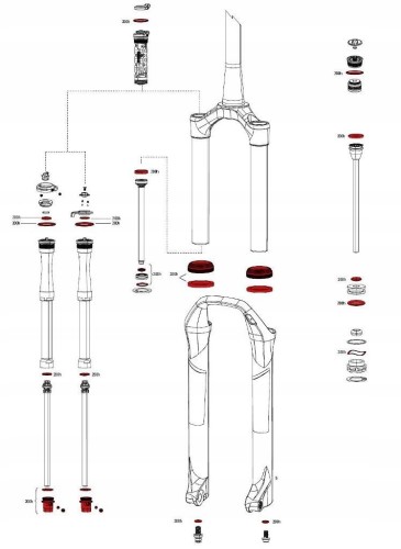 Rock Shox zestaw serwisowy SID XX/RL B1 (2017)