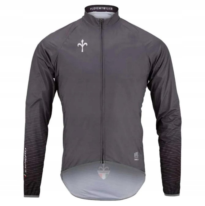 Wilier Shield Jacket XL Grey – kurtka rowerowa przeciwdeszczowa eVent