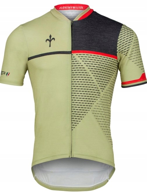 Wilier Maglia Gravel Brave Sabbia M – koszulka rowerowa z wełną merino