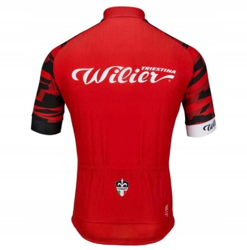 Wilier Maglia Vibes 2.0 – czerwono-czarna koszulka rowerowa męska M