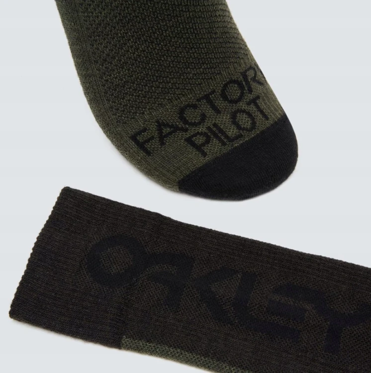 SKARPETKI KOLARSKIE MTB MERINO OAKLEY ADAPTING RC HUNTER GREEN S
