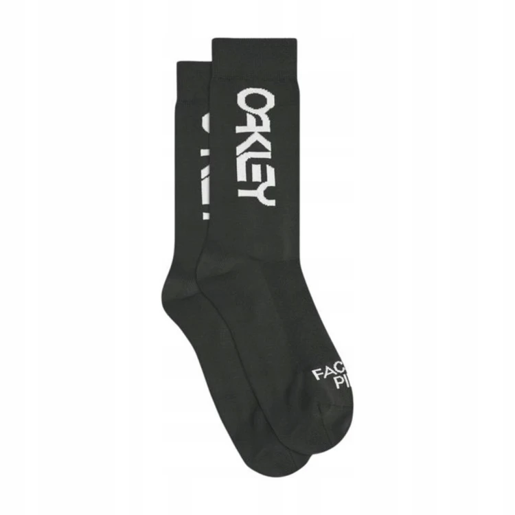 Skarpetki rowerowe mtb Oakley Factory Pilot L czarny