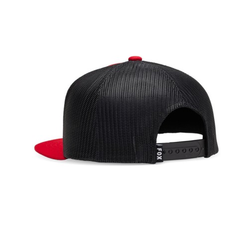 CZAPKA Z DASZKIEM JUNIOR FOX ABSOLUTE SB MESH FLAME RED YOS