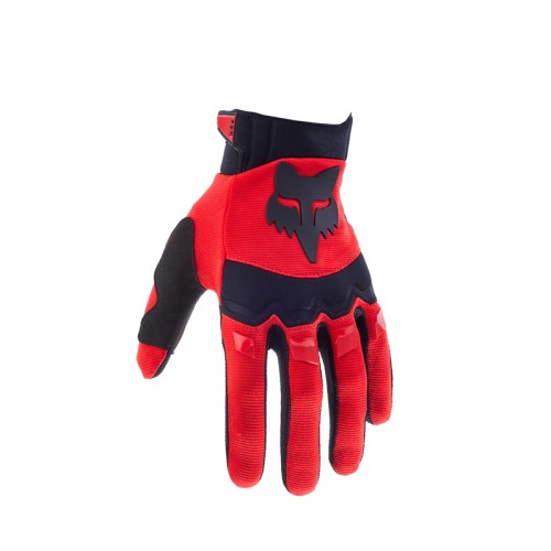RĘKAWICE MOTOCYKLOWO-ROWEROWE FOX DIRTPAW FLUO RED L