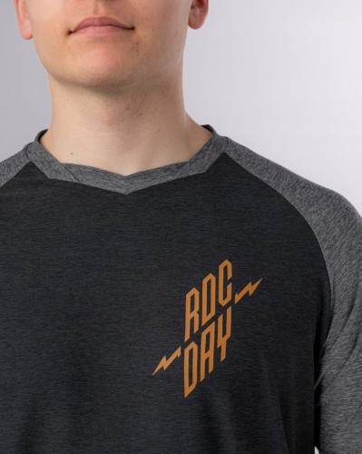 Koszulka Rowerowa ROCDAY STAGE SHORT Czarno\Szara Rozmiar S