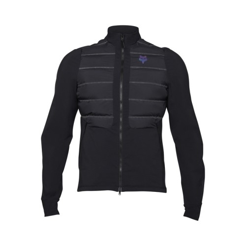 KURTKA ROWEROWA FOX FLEXAIR FIRE HYBRID LUNAR BLACK L