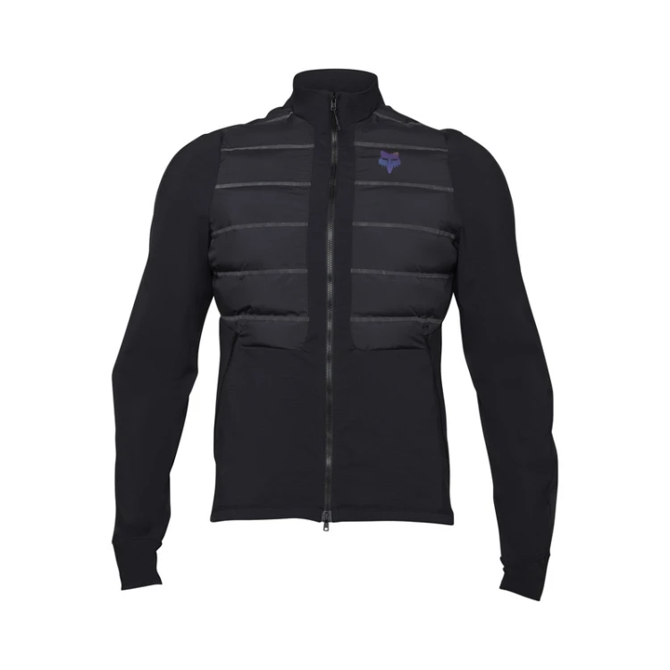 KURTKA ROWEROWA FOX FLEXAIR FIRE HYBRID LUNAR BLACK L