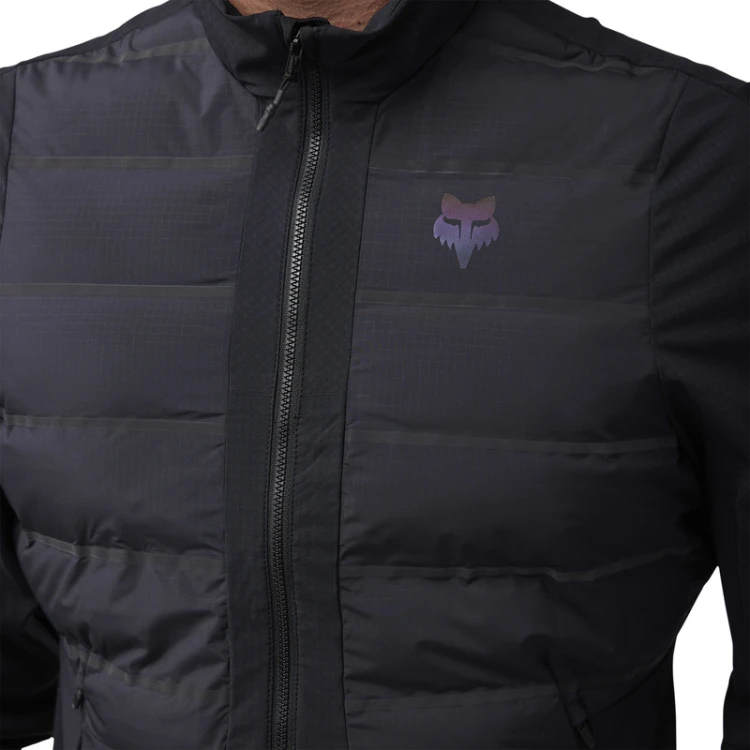 KURTKA ROWEROWA FOX FLEXAIR FIRE HYBRID LUNAR BLACK L