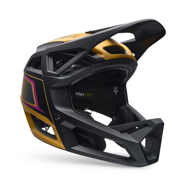 KASK ROWEROWY FOX PROFRAME RS HEATSTACK DARK YELLOW M