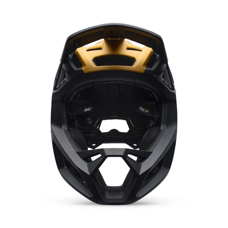 KASK ROWEROWY FOX PROFRAME RS HEATSTACK DARK YELLOW M