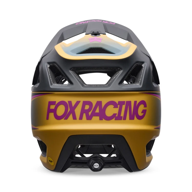 KASK ROWEROWY FOX PROFRAME RS HEATSTACK DARK YELLOW M