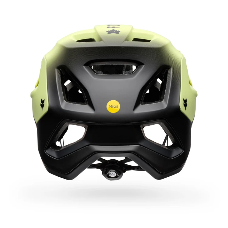 KASK ROWEROWY FOX SPEEDFRAME PRO BACKFADE LIME M