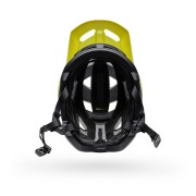 KASK ROWEROWY FOX SPEEDFRAME PRO BACKFADE LIME M