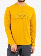 Koszulka Z Długim Rękawem Rocday Mount - Żółta Rozmiar S