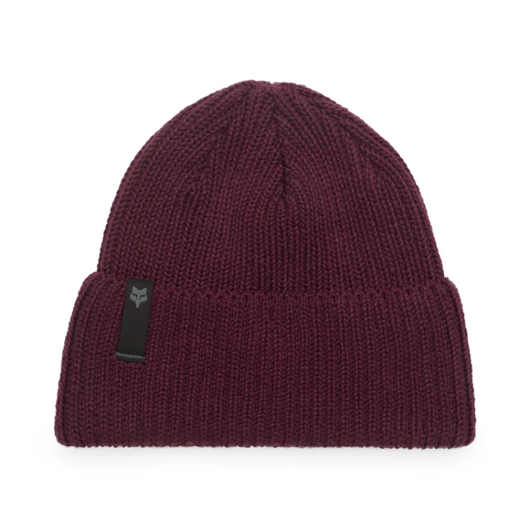 CZAPKA ZIMOWA FOX MACHINIST 2.0 BEANIE DARK MAROON OS
