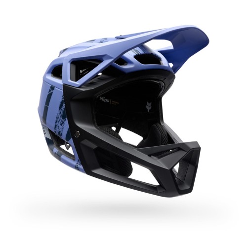 KASK ROWEROWY FOX PROFRAME RS DIFFUSE PURPLE DOVE L
