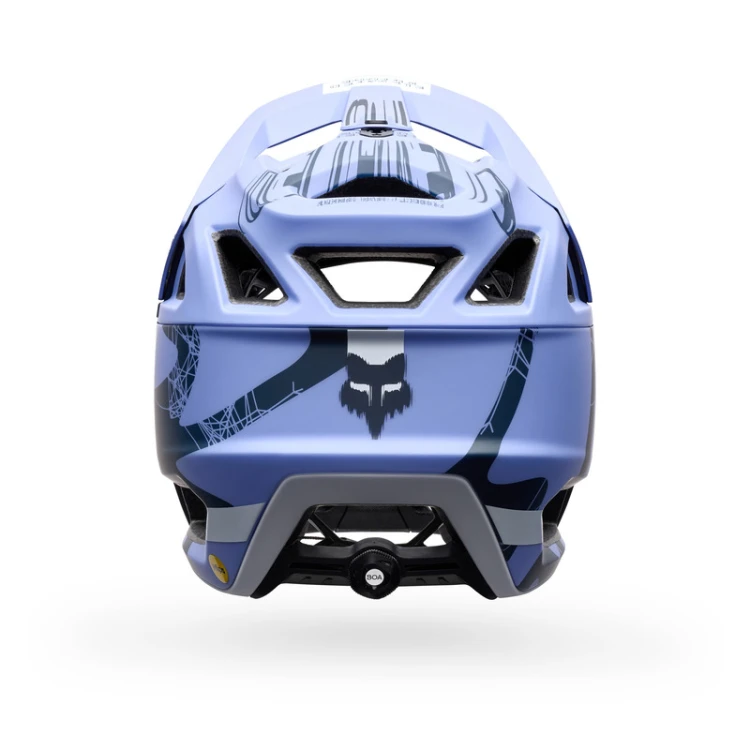 KASK ROWEROWY FOX PROFRAME RS DIFFUSE PURPLE DOVE L