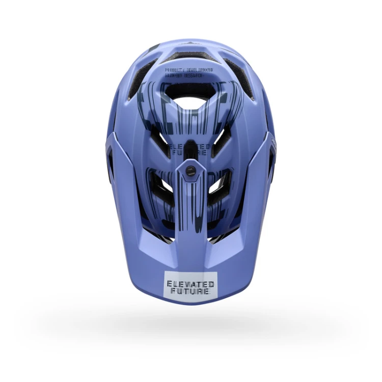 KASK ROWEROWY FOX PROFRAME RS DIFFUSE PURPLE DOVE L