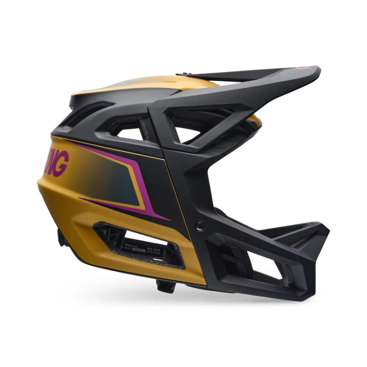 KASK ROWEROWY FOX PROFRAME RS HEATSTACK DARK YELLOW L
