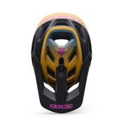 KASK ROWEROWY FOX PROFRAME RS HEATSTACK DARK YELLOW L