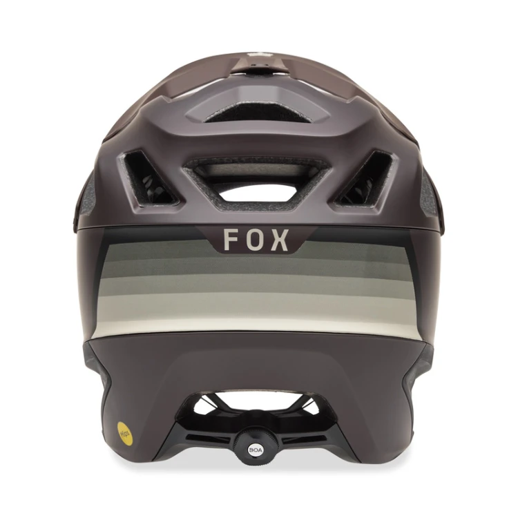 KASK ROWEROWY FOX DROPFRAME PRO GRID COCOA L