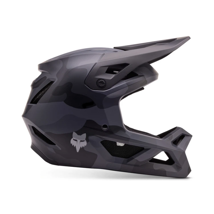 KASK ROWEROWY JUNIOR FOX RAMPAGE BLACK CAMO YS