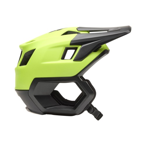 KASK ROWEROWY FOX DROPFRAME FLUO YELLOW L