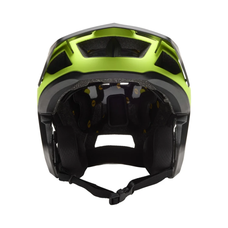 KASK ROWEROWY FOX DROPFRAME FLUO YELLOW S