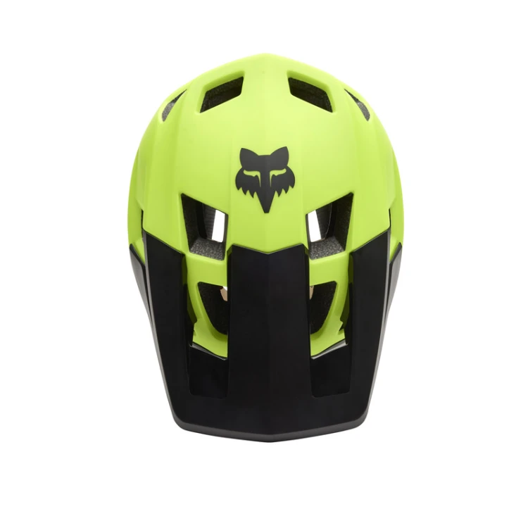 KASK ROWEROWY FOX DROPFRAME FLUO YELLOW S