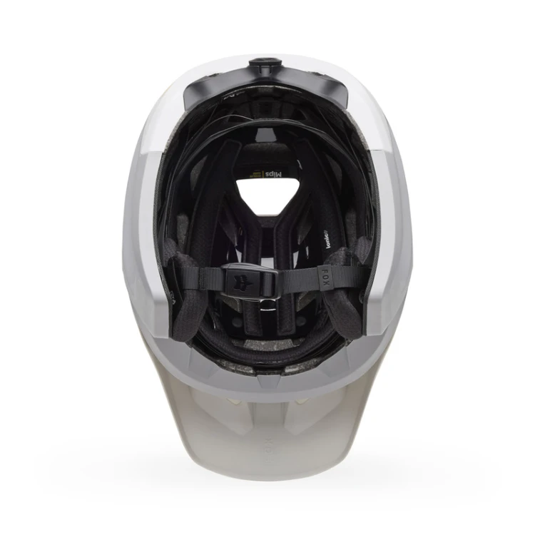 KASK ROWEROWY FOX DROPFRAME PRO GRID LIGHT GREY L