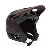 KASK ROWEROWY FOX DROPFRAME PRO GRID COCOA S