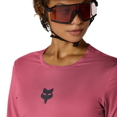 KOSZULKA ROWEROWA DAMSKA FOX FLEXAIR BERRY S
