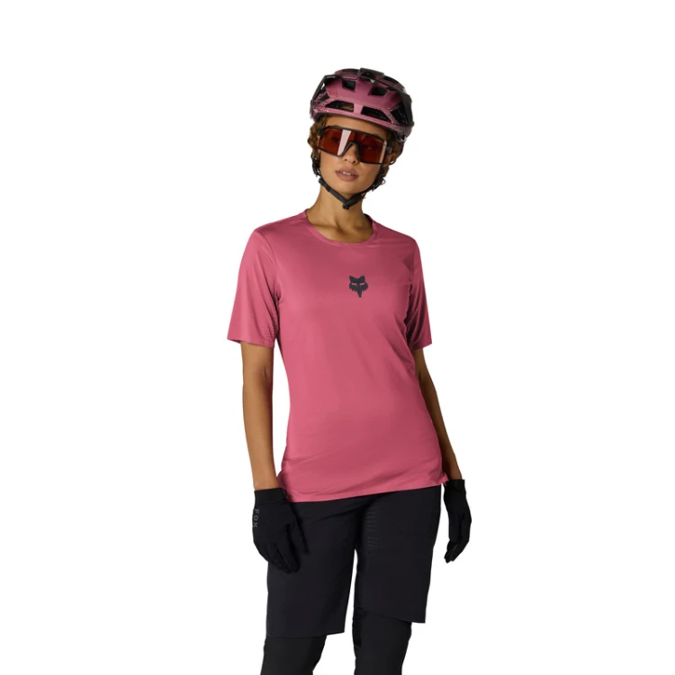 KOSZULKA ROWEROWA DAMSKA FOX FLEXAIR BERRY M