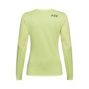 KOSZULKA ROWEROWA Z DŁUGIM RĘKAWEM DAMSKA FOX FLEXAIR LIME M