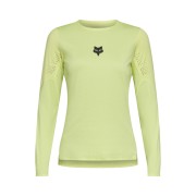 KOSZULKA ROWEROWA Z DŁUGIM RĘKAWEM DAMSKA FOX FLEXAIR LIME XS