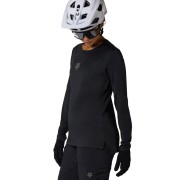 KOSZULKA ROWEROWA Z DŁUGIM RĘKAWEM DAMSKA FOX FLEXAIR BLACK L