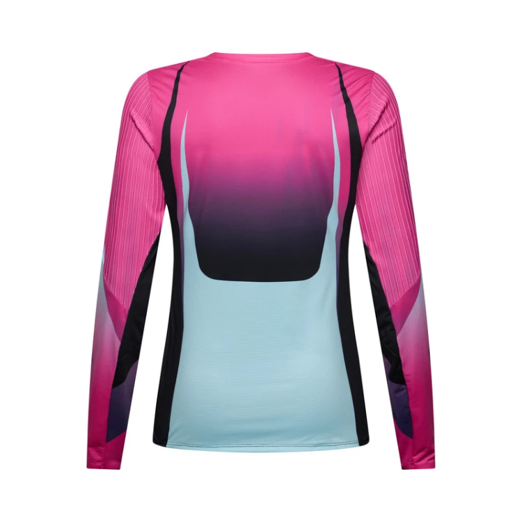 KOSZULKA ROWEROWA Z DŁUGIM RĘKAWEM DAMSKA FOX FLEXAIR LS TS57 SE PINK XS