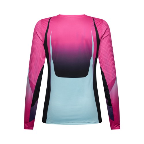 KOSZULKA ROWEROWA Z DŁUGIM RĘKAWEM DAMSKA FOX FLEXAIR LS TS57 SE PINK L