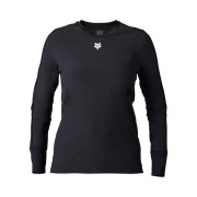 KOSZULKA ROWEROWA Z DŁUGIM RĘKAWEM DAMSKA FOX DEFEND THERMAL BLACK M