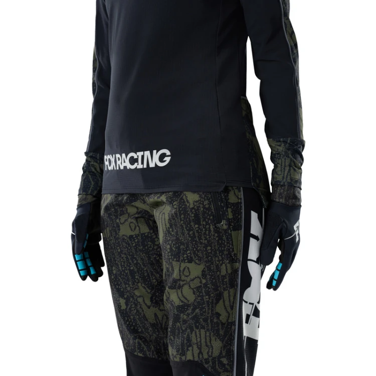 BLUZA ROWEROWA DAMSKA FOX DEFEND THERMAL LUNAR SE BLACK S