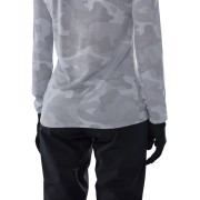 KOSZULKA ROWEROWA Z DŁUGIM RĘKAWEM DAMSKA FOX RANGER TRU DRI LS PEWTER S