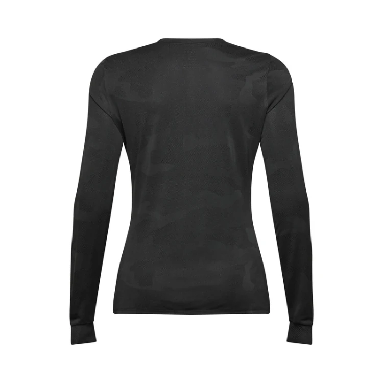 KOSZULKA ROWEROWA Z DŁUGIM RĘKAWEM DAMSKA FOX RANGER TRU DRI BLACK L