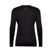 KOSZULKA ROWEROWA Z DŁUGIM RĘKAWEM DAMSKA FOX RANGER HEAD BLACK XS