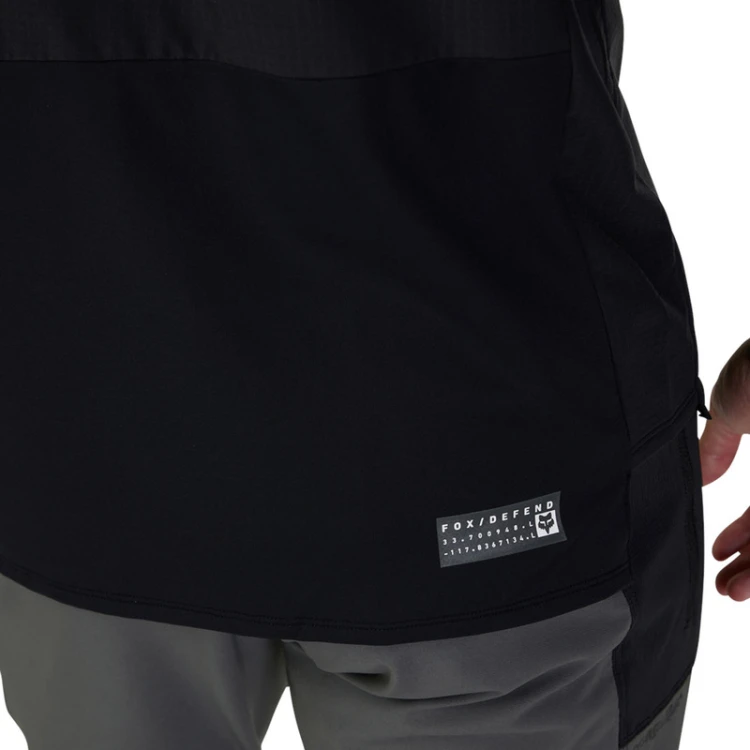 KOSZULKA ROWEROWA Z DŁUGIM RĘKAWEM FOX DEFEND THERMAL BLACK L