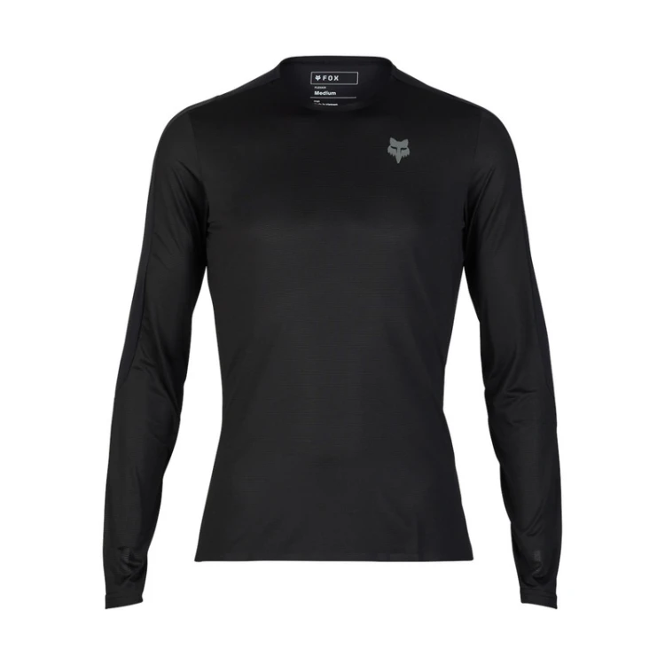 KOSZULKA ROWEROWA Z DŁUGIM RĘKAWEM FOX ASCENT BLACK L