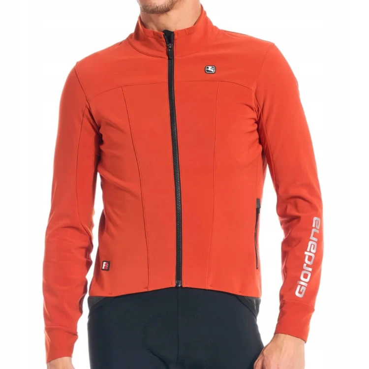 Kurtka Zimowa Męska Giordana FR-C Pro LYTE Pomarańczowa Rozmiar S