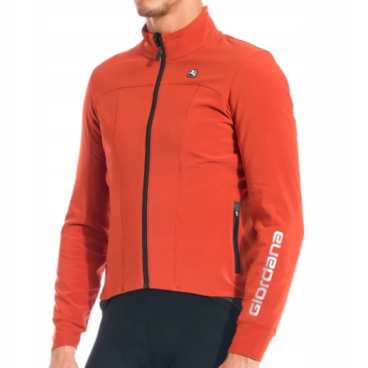 Kurtka Zimowa Męska Giordana FR-C Pro LYTE Pomarańczowa Rozmiar S