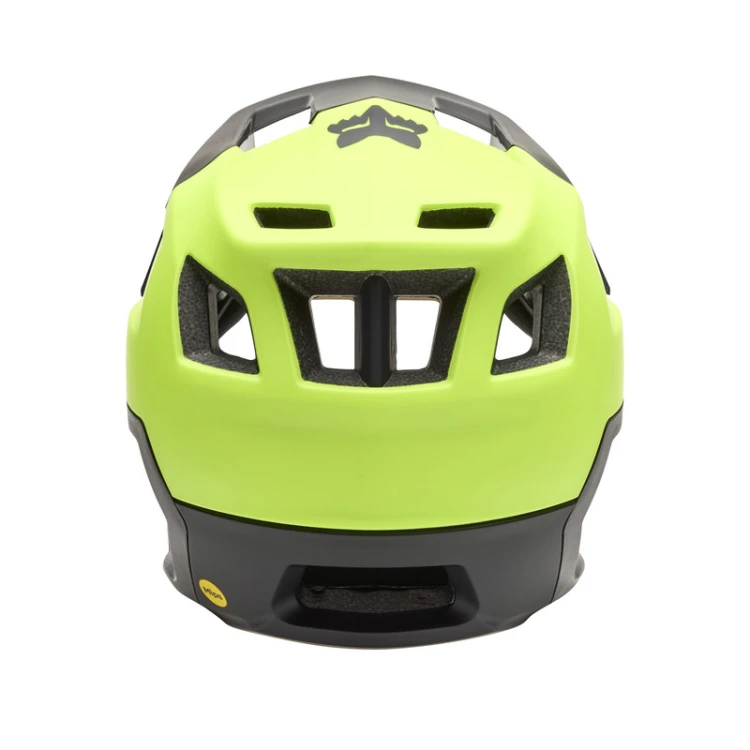 KASK ROWEROWY FOX DROPFRAME FLUO YELLOW M